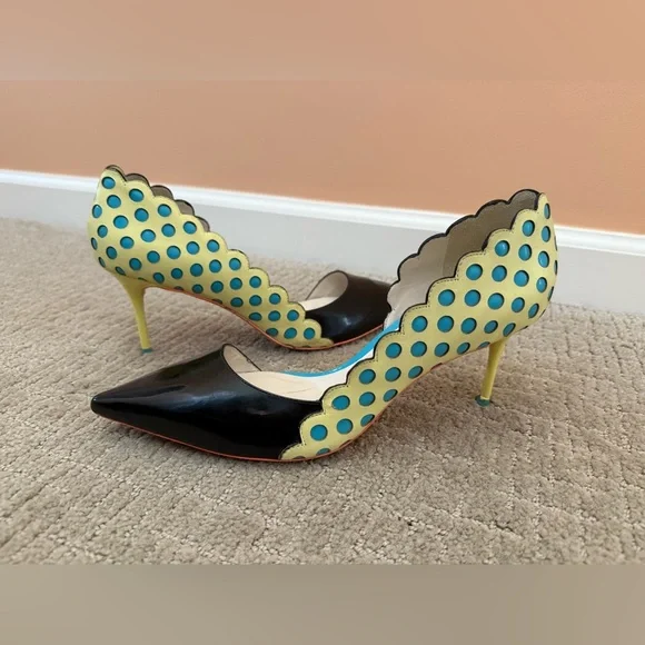 Sophia Webster MIKA Polka Dot Pumps - Picture 2 of 14